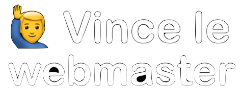 Logo Vince le webmaster
